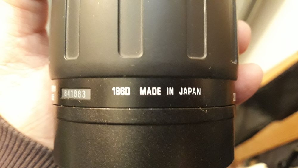 Objectiva Telemacro TAMRON 100-300mm