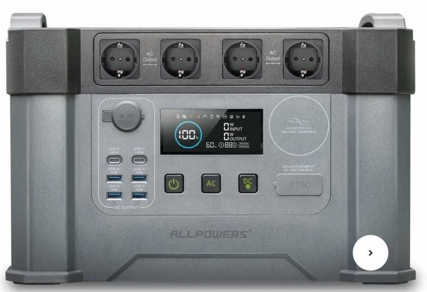 ALLPOWERS S2000 Pro зарядна станція 2400 Вт нова в наявності