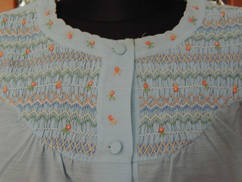 Komplet koszula nocna i szlafrok rozmiar 40 42