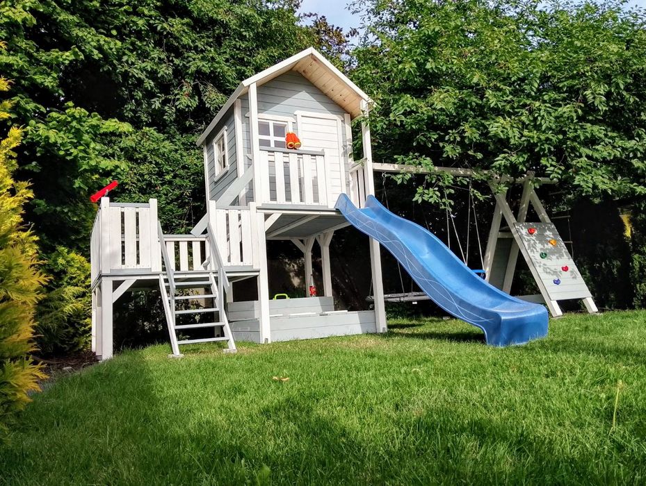 %RATY%--KOMPLEKSOWO-- Duży domek dla dzieci Plac zabaw