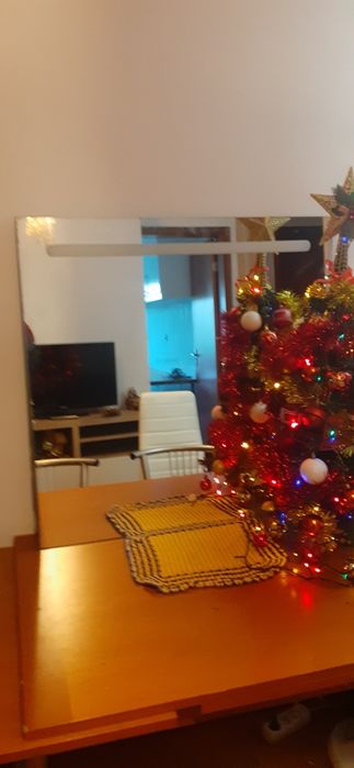 Espelho grande 80cm por 80cm