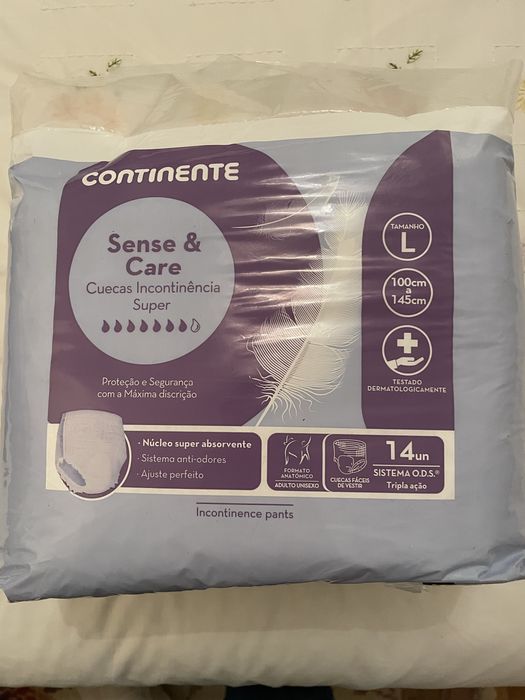 Cuecas Incontinência Super - Tamanho L- adultos