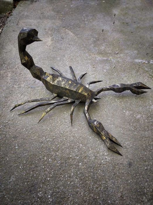 Электронная развертка Скорпиона в формате pdf Papercraft