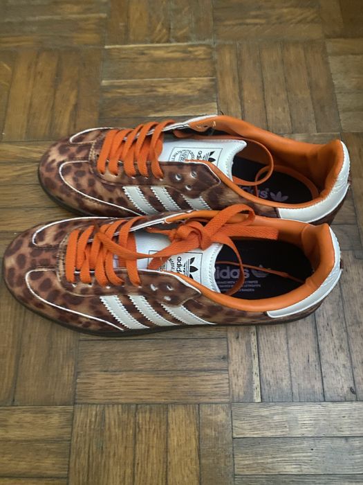 Adidas Samba OG  Orange Leopard
