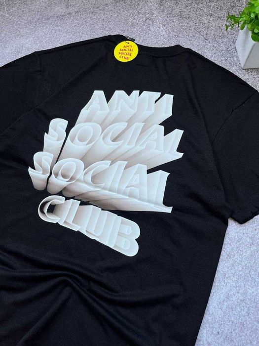Футболка ASSC з бірками (Anti Social Social Club)