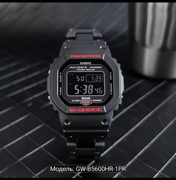 Продам новые часы casio G-Shock GW B5600HR-1PR