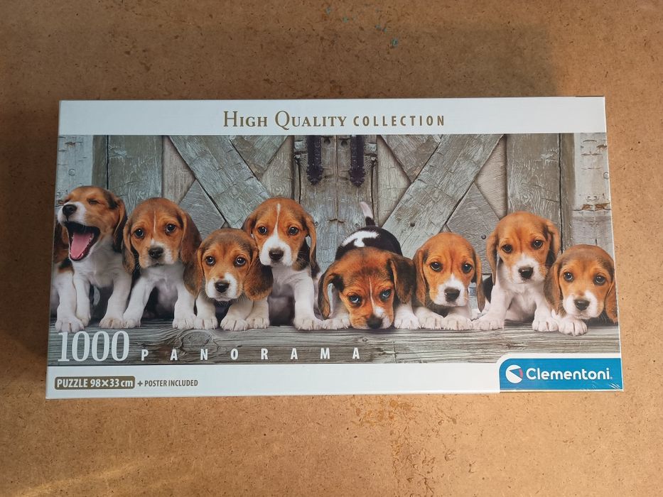 Nowe puzzle 1000 elementów clementoni