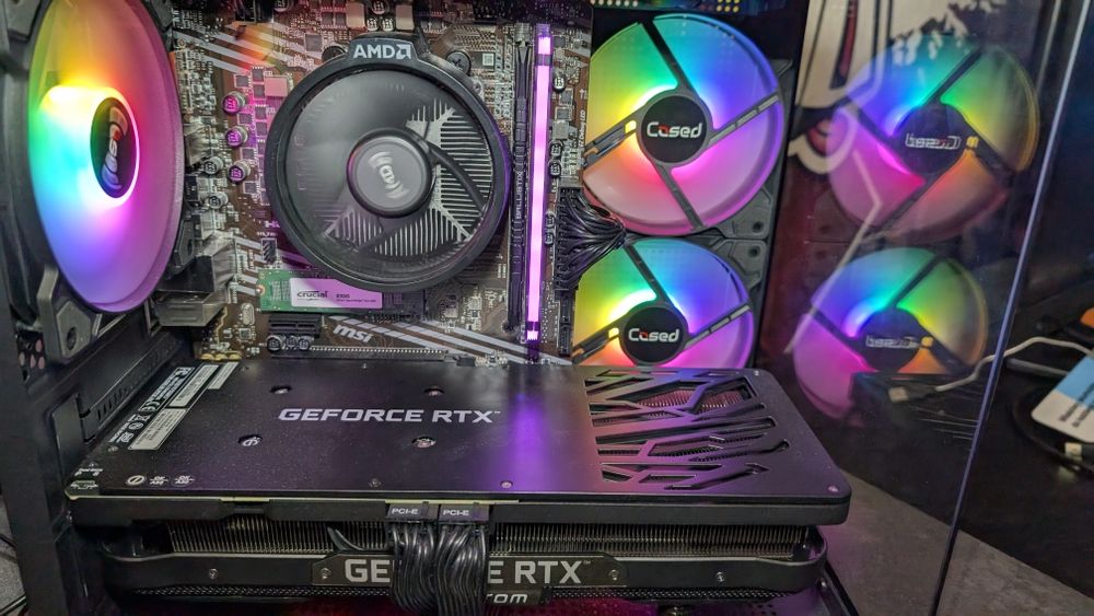 Komputer gamingowy ryzen 5 rtx 3070 ssd500nvme 16gb