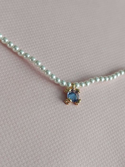 Naszyjnik perełki 40cm