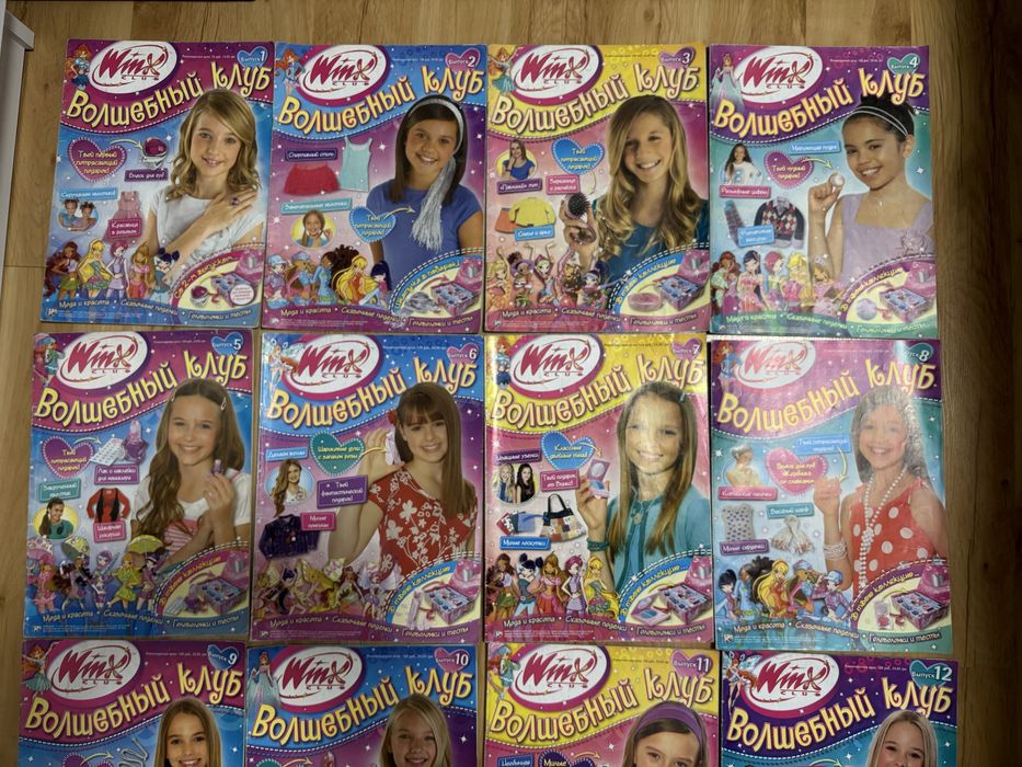 Журнали Вінкс Winx Волшебный клуб