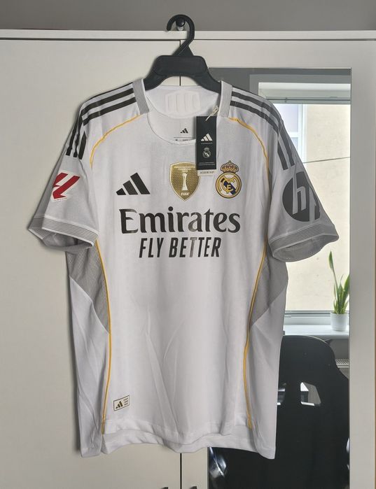 Koszulka MBAPPE #10 Real Madryt 25/26 Home Player Version LaLiga NOWA Z METKĄ M