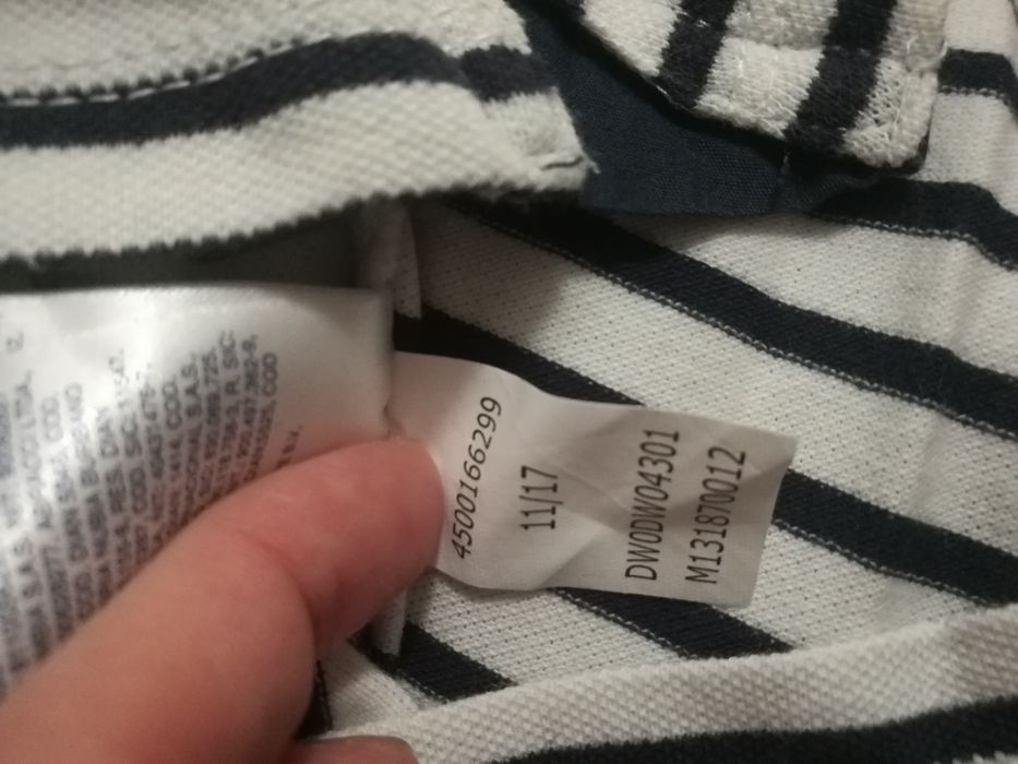 Polo Tommy Hilfiger jeans w paski xxs/xs