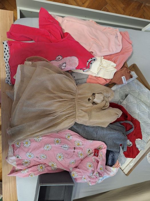 Mega paka ubrań rozm 104 do 110