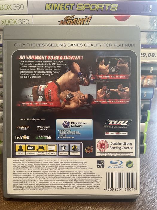 Ufc 2009 gra dla ps3