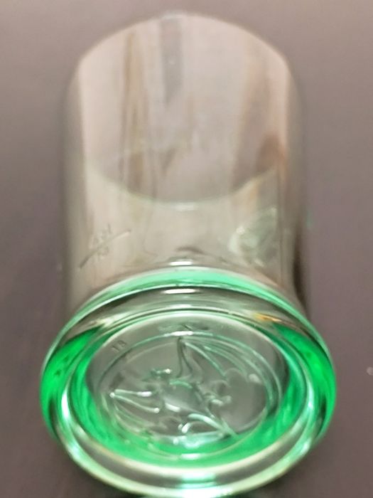 Lote de 8 Copos de Vidro - Bacardi (Novos)