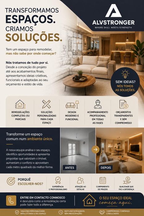 Remodelações em geral