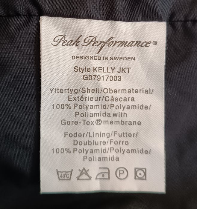 Kurtka Peak Performance Gore-Tex Xcr Hardshell Wodoodporna Outdoor 2XL