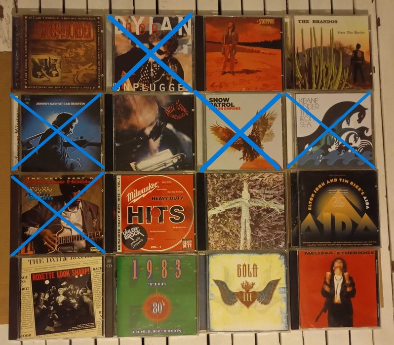 72 CD de Pop / Rock / Eletronic / Soundtracks (desde 3€)