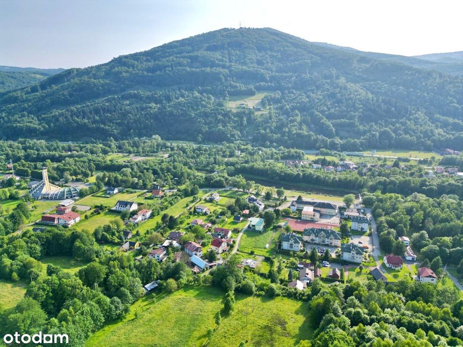 Działka widokowa z panoramą na Czantorię / WZ 8 lokali / nad Wisłą