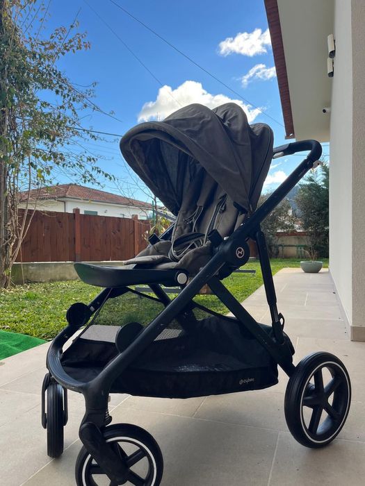 Carrinho Gazelle S + Ovo + Cadeira Passeio + isofix