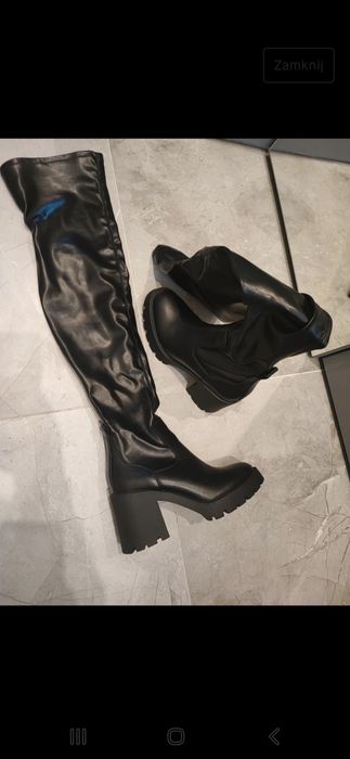 Buty Zara 39 Za kolano