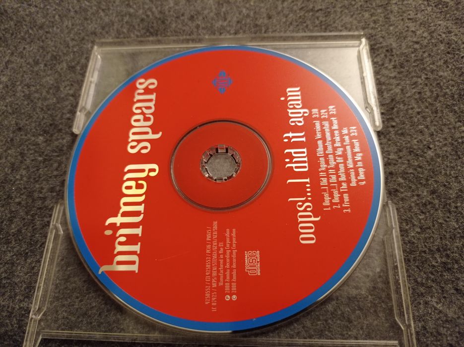 Britney Spears Oops! I did it again oryginał