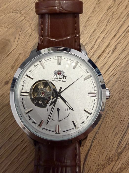 Zegarek Orient Automatic open heart mala sekunda stan doskonały