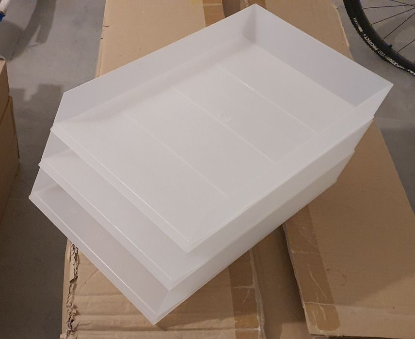 Conjunto 3 tabuleiros papel A4