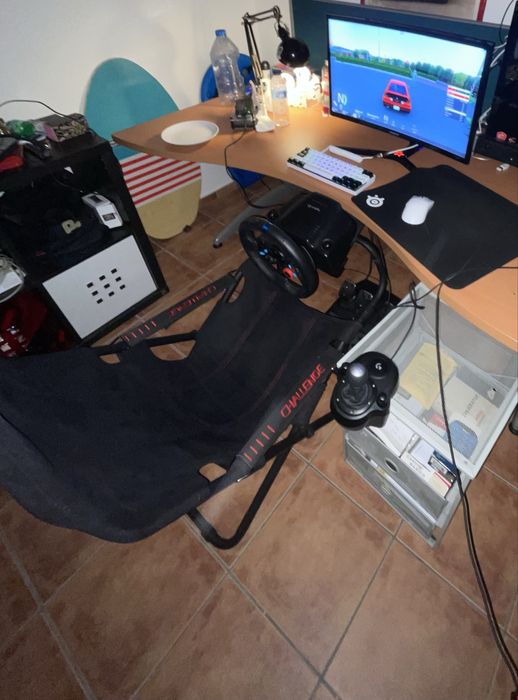 Playseat+Logitech G29+Mudanças