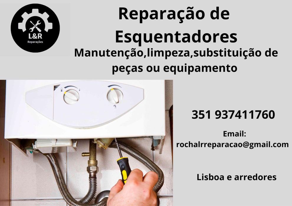 Reparação, conversao de gas e instalação de esquentadores
