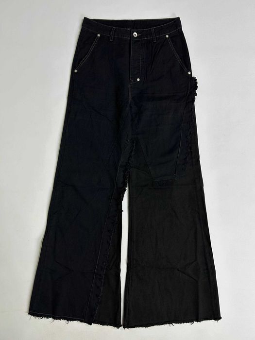 Rick Owens DRKSHDW клеш джинсы черные чорні джинси banana boot cut