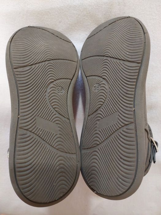 Botas Cinza Biqueira Reforçada, T35