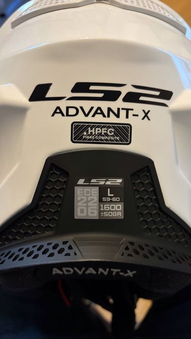 Capacete LS2 FF901 Advant X Solid - como novo
