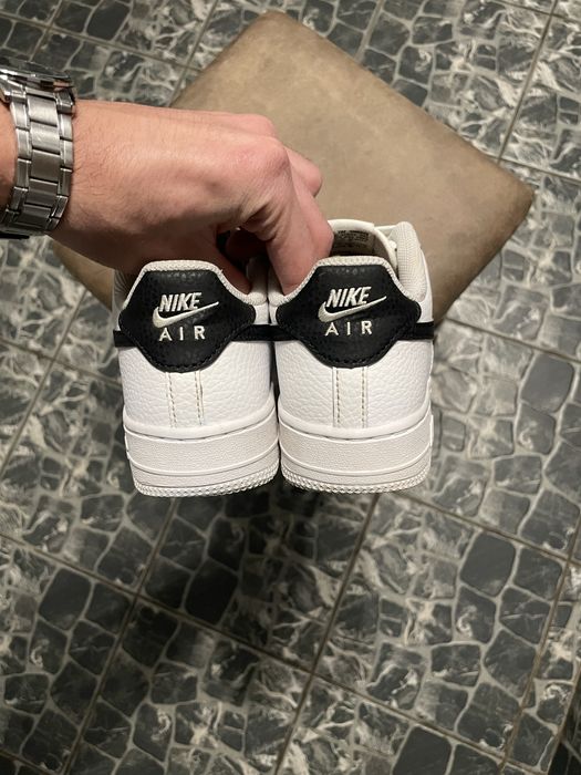 Кросівки Nike Air Force 1 White Black | Кроси Найк Форс ОРИГІНАЛ