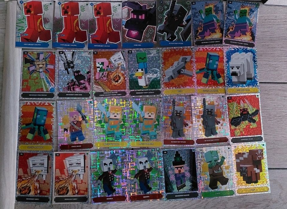 Karty lego  minecraft