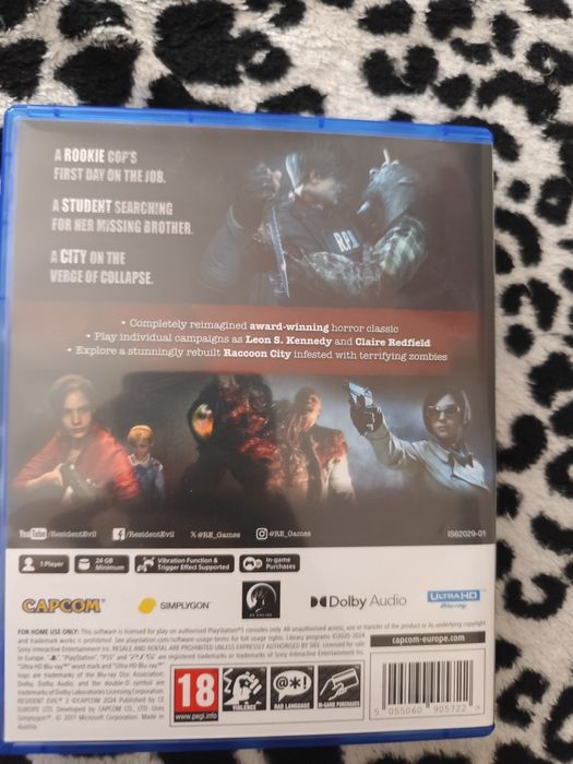 Resident evil 2 remake PS5