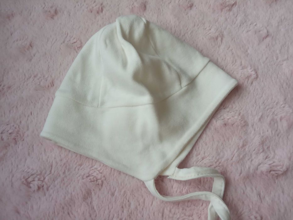 Czapeczka niemowlęca bawełniana, r. 62