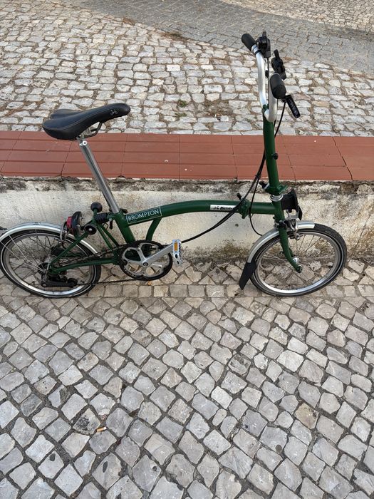 Brompton de 6 velocidades como nova