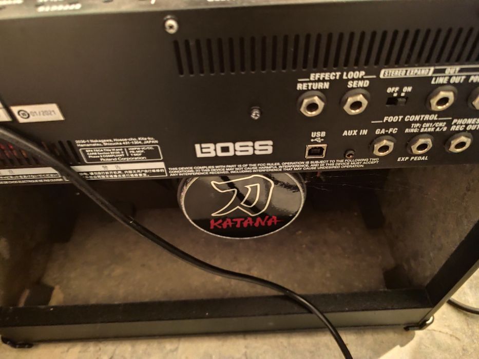 Amplificador Guitarra - Boss Katana MKII 100W