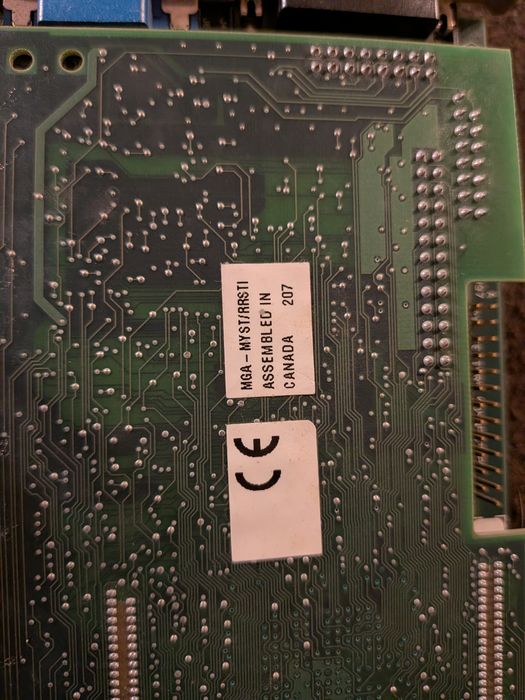 Karta graficzna retro Matrox G2+