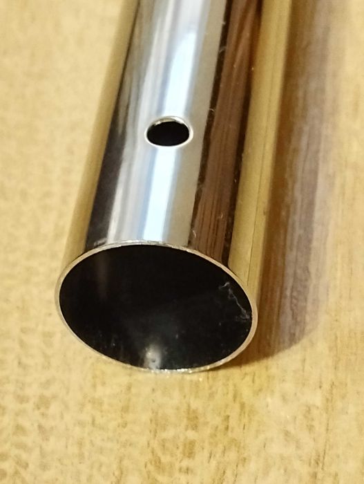 Rurka i kolanko do deszczownicy - chrom