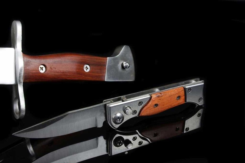 ZESTAW bagnet ak47 + sprężynowy AK-47