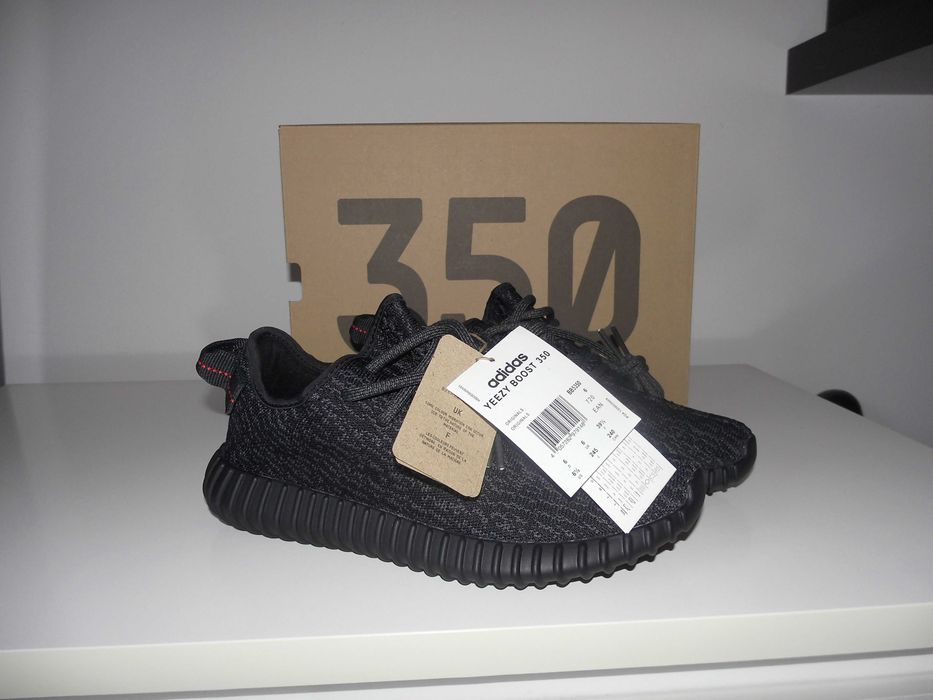Adidas Yeezy Boost 350 Pirate Black Buty Sportowe Unisex 39 /3 nowe