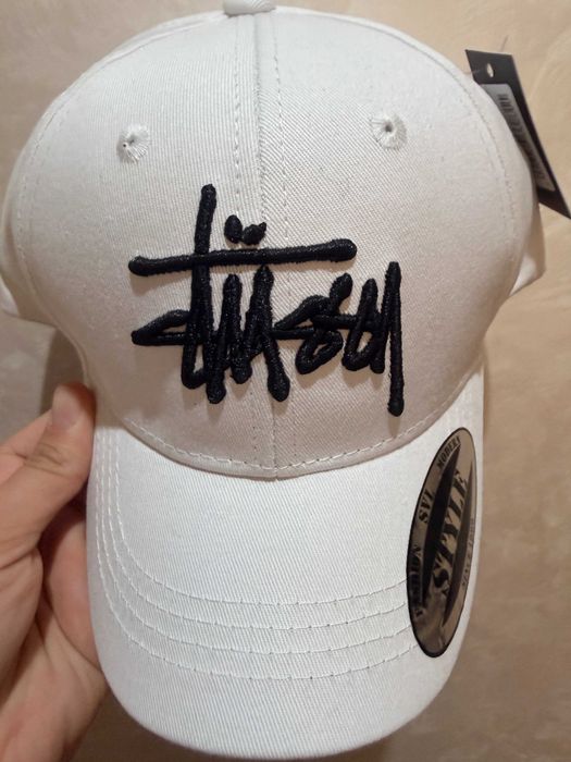 Кепка Stussy Стуссі Біла Нова Унісекс