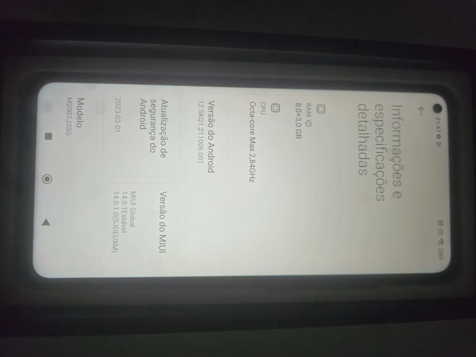 Xiaomi Mi 10T Pro 5G 128gb 8+3 Ram 108 mpx câmara,com cx etc ler Tudo