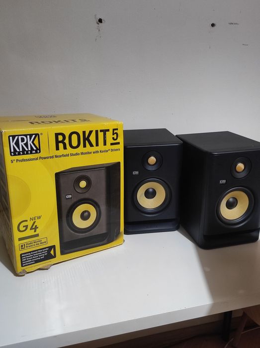 KRK Rokit 5 G4 – monitory studyjne (para) + opcjonalnie statywy