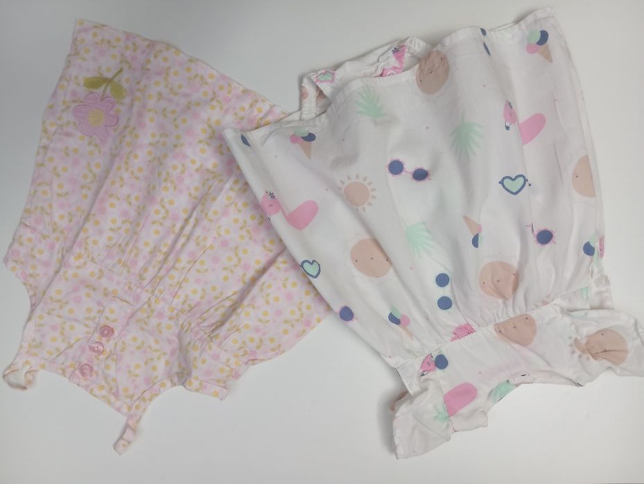 Komplet sukienek 56 dla dziewczynki