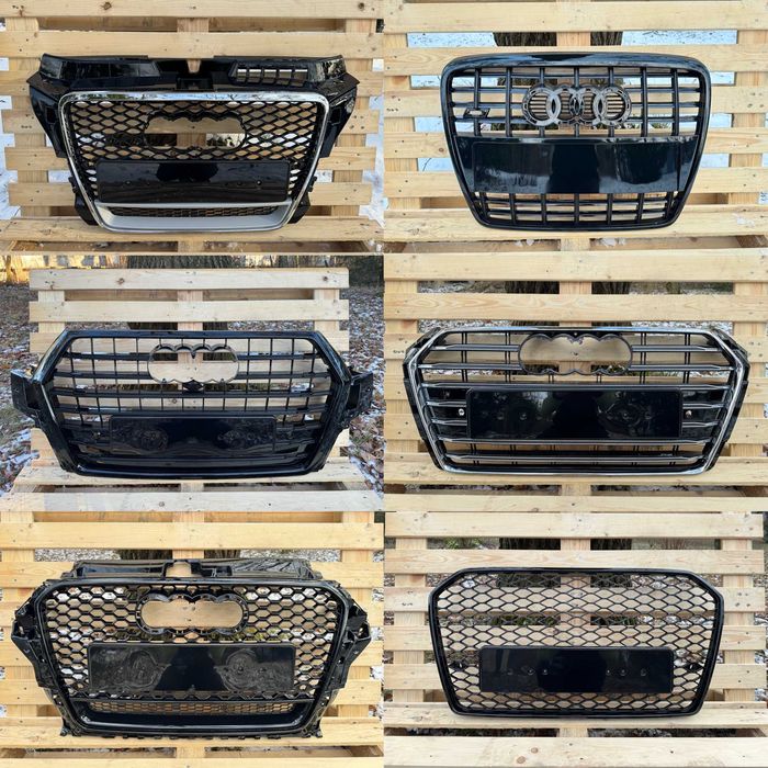 Grill Atrapa Audi A1,A3,A4,A5,A6,A7,A8,Q3,Q5,Q7,Q8,TT