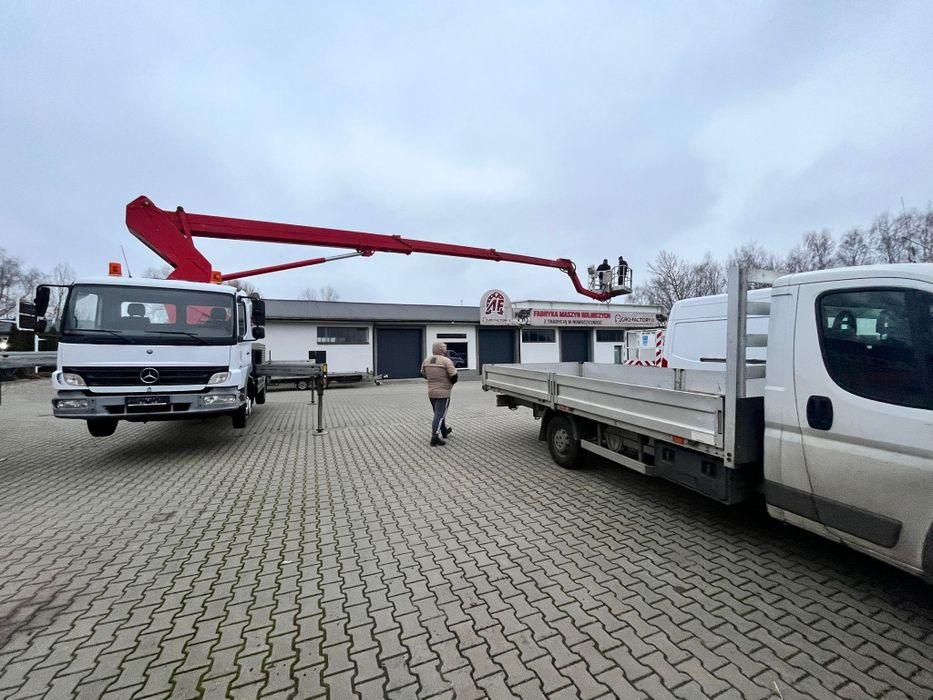 Podnośnik koszowy,zwyżka,kosz,Ruthman T270 Mercedes