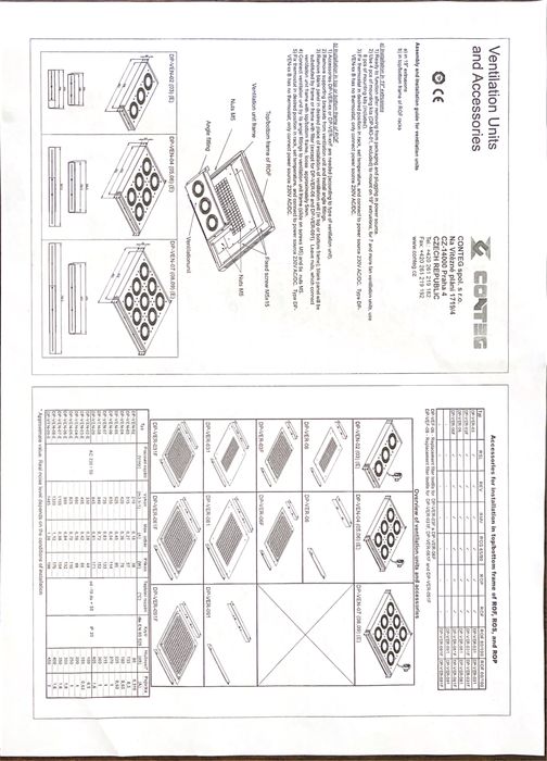 Вентиляторный модуль вентилятор 2 з термост, RAL9005 DP-VEN-02